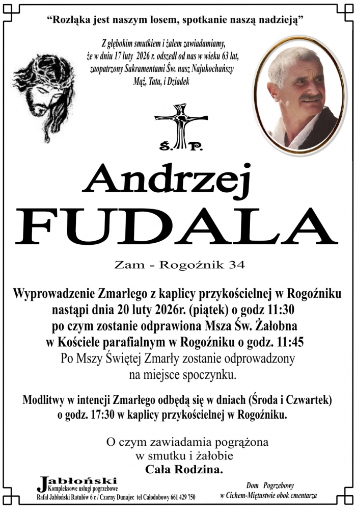 Grób Andrzej Fudala