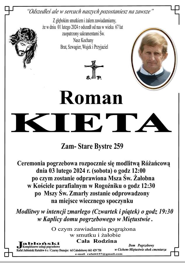 Grób Roman Kieta
