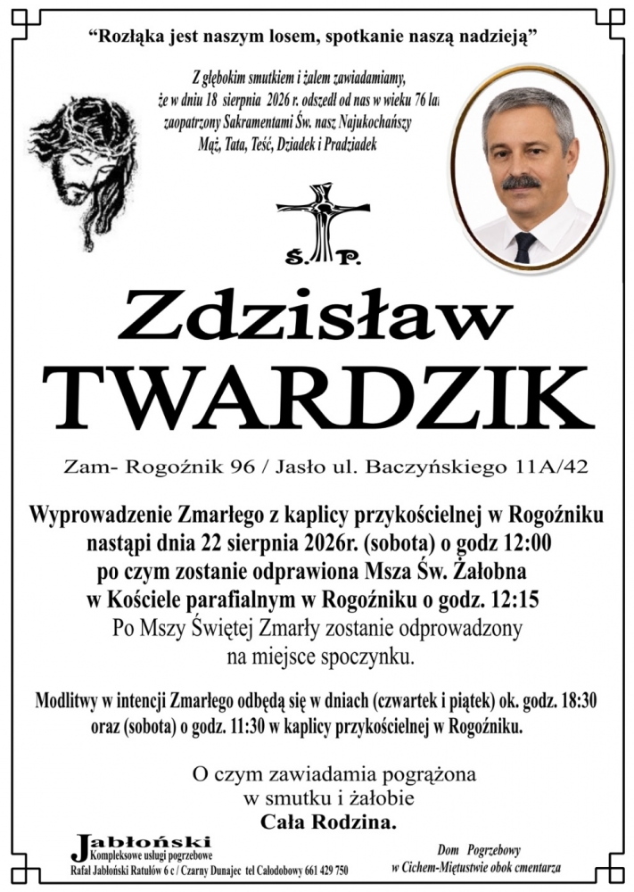 Grób Zdzisław Twardzik