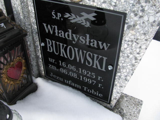 Władysław Bukowski 1925 Nowy Targ Rogoźnik - Grobonet - Wyszukiwarka osób pochowanych